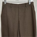 Uniqlo Tan Plaid Skinny Pull On Jeggings, Sz Small Photo 1