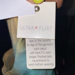 Ultra Flirt  Pocketed Tie Dye Puff Short Sleeve Crew Neck Mini Sweatshirt Dress Photo 5