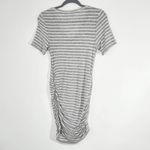 Tart Maternity Gray Stripe Ruched T Photo 3