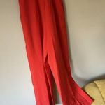 Julia Jordan  Knot Neck Halter Jumpsuit Size 8 Orange Formal Party Dressy Photo 13