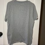 G-Star  T-Shirt "Raw Denim" Velvet Logo Crew Neck Heather Gray Medium Photo 3