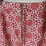 J.Crew  No. 2 Pencil‎ Skirt Red Tile Print Size 8 Photo 4