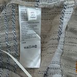 Free People  Cozy Striped Mini Dress in Ivory Combo Size Small Photo 8