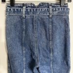 Abercrombie & Fitch Jeans Women 00 24 Blue A&F Mom Jean High Waist Belted Fray Photo 9