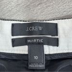 J.Crew  Martie Herringbone Tweed Wool Sequin Crop Pants Trousers Black 10 Photo 8