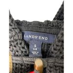 Lands' End  Navy Blue Thick Toggle Cardigan Sweater Women's Size Small 6 8 Cotton Photo 6