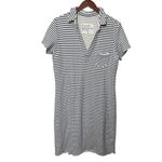 Frank & Eileen Lauren Polo Dress Heritage Navy White Stripe Women’s Medium Photo 1