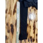 Clorinda‎ Cardigan Sweater Merino Wool Blend Black Small Made in Italy Designer Photo 4