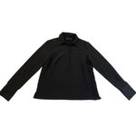 ZARA Woman Black Button Detail Collared Blouse Neck Top - M Photo 8