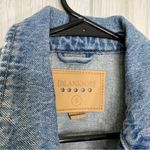 BLANK NYC  Distressed Raw Hem Denim Jean Jacket size S Small Photo 9
