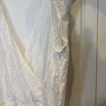 Ralph Lauren Lauren  White Eyelet Maxi Dress Size 18 Photo 4