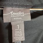 Chico's Chico’s Travelers Collection Black Slim Ankle Pants Size 8 Medium (Chico’s 1) Photo 4