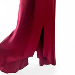 Joie NWOT  Kataniya Tie-Front Satin Midi Dress Size 00 Photo 8