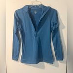 Nike ✨  Pro Dri-FIT Half Zip Athletic Top | Blue | Size M Photo 1