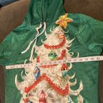 None Adult Unisex Christmas Hoodie with Cat & Christmas Tree Size S/M NEW Photo 3