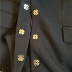 Pinko Black Single Lapel Peacoat Size 4 Photo 14