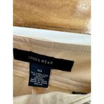 Jones Wear Womens Pant Suit Set Size 12/10 Cream Linen Rayon Lagenlook Coastal Photo 12