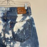 Levi's Levi Strauss Tie Dye Denim Skirt Womens Size 26 Raw Hem Levi’s Photo 8