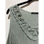 Lungo L'Arno 100% linen dress made in Italy pale green size M sleeveless Size M Photo 1