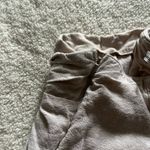 Abercrombie & Fitch Skirt Womens Tan Linen Blend Mini Skirt Wrap Photo 5