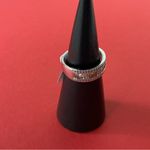 Bomb Party RBP7182 “The Khloe Ring” Smokey Topaz CZ on Rhodium Size 9 Ring NWT Photo 1