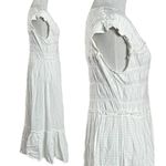 Free People  Ethereal Cottage Desert Dazed Midi Dress Maxi Top Ivory Small Boho Photo 12