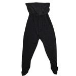 Almost Famous  Strapless Metallic Jumpsuit Photo 7