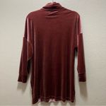 Urban Outfitters  Evie Velour Rust Orange Long Sleeve Turtleneck Mini Dress Sz XS Photo 8
