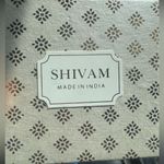 🌙 SHIVAM Black/White Quartz Bead/Beaded Gray Enamel Moon Charm STRETCH BRACELET White Photo 2