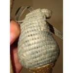 New Womens Ralph Lauren Collection Purple Label Raffia Heels 10.5 Italy Blue Tan Photo 7