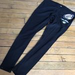 Northern Michigan Wildcats Leggings NEW Size Medium Black Logo Photo 0