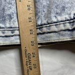 Juicy Couture Black Label Acid Wash Denim Jacket Pink Faux Fur Size XS Crop Photo 13