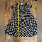 EMERY ROSE Chic Black and White Geometric Summer Maxi Dress size 2XL Photo 8