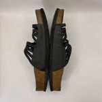 Birkenstock  Womens Granada Double Straps Birk Sandals Black Sz‎ 38 US W7-flaw Photo 7