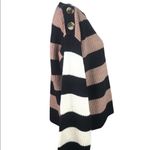 Madewell Calloway Boatneck Knit Sweater Pullover Button Detail Striped XXS Photo 4