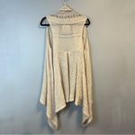 Anthropologie Lua Pointelle Knit Sweater Duster Vest Angel Of The North Sz XS/S Photo 8