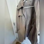 Kenneth Cole New York Quilted Tan Trench Coat Size Large Photo 9