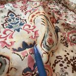 Johnny Was  Jungle Paisley Button Up Blouse Shirt Top Sz M Medium Multi Color Photo 8