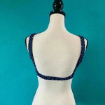 PacSun NWT polka dot navy blue bikini top from la hearts by  Photo 1