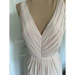 Monique Lhuillier  BRIDESMAIDS Lace Chiffon Gown Blush Pink Size 2 Photo 1