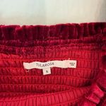 Tularosa  Revolve Trinity Smocked Velvet Top Photo 3