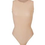 SKIMS Sheer Crewneck Thong Bodysuit Clay Size 2X Photo 0