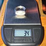 Natural Rainbow Moonstone Sterling Silver Ring Size 5.75 Photo 8