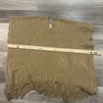 Charlie Paige Tan Sweater Poncho – One Size Photo 7