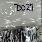 Top Shop pantsuit. Animal print, Size 0, short sleeves, black and white. Photo 5