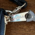 Spartina 449 SPARTINA Lorelei Black Taupe Leather & Canvas Mid Sized Wallet/Wristlet A18 Photo 2