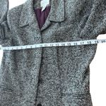 Field Manor Modern Classics Tweed Blazer Jacket Women Black White Speckled 8 Gray Photo 8