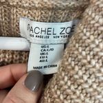 Rachel Zoe  tan knit collared sweater vest large Photo 3