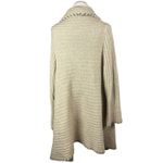 St John Sport Wool Blend Long Waterfall Sweater Cardigan Large Photo 3