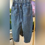 ZARA  paper bag waist jeans size 10 Photo 1